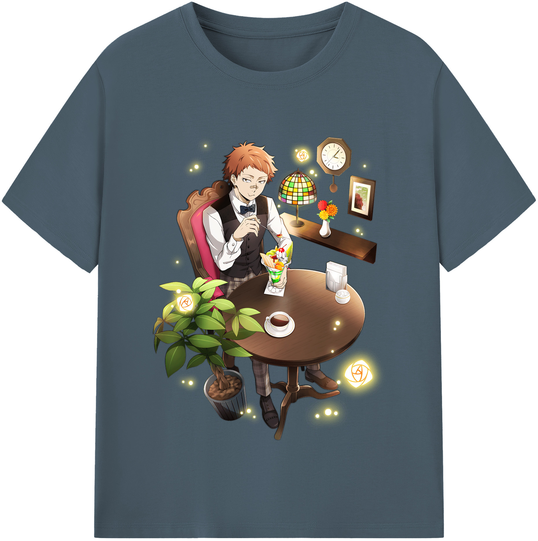 （画像用） 文豪ストレイドッグス Bungo Stray Dogs 綿100％半袖Tシャツ（フロントプリント）